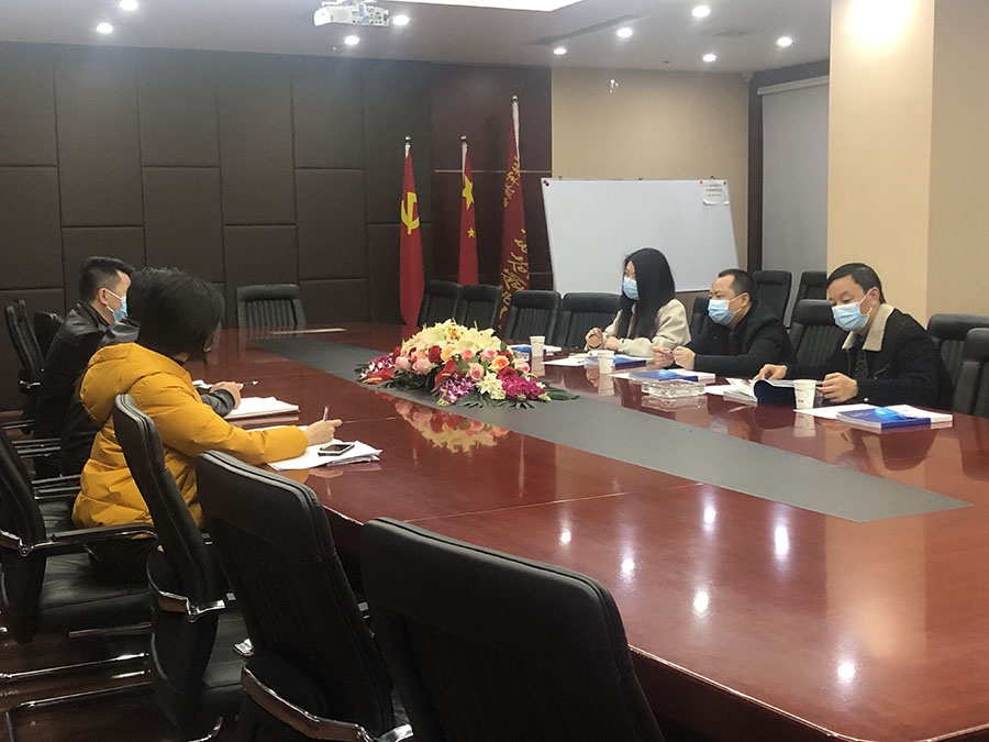 金牛区统战部向导亲临四川开元游戏大厅app建设集团视察指导疫情防控和复工复产事情AA